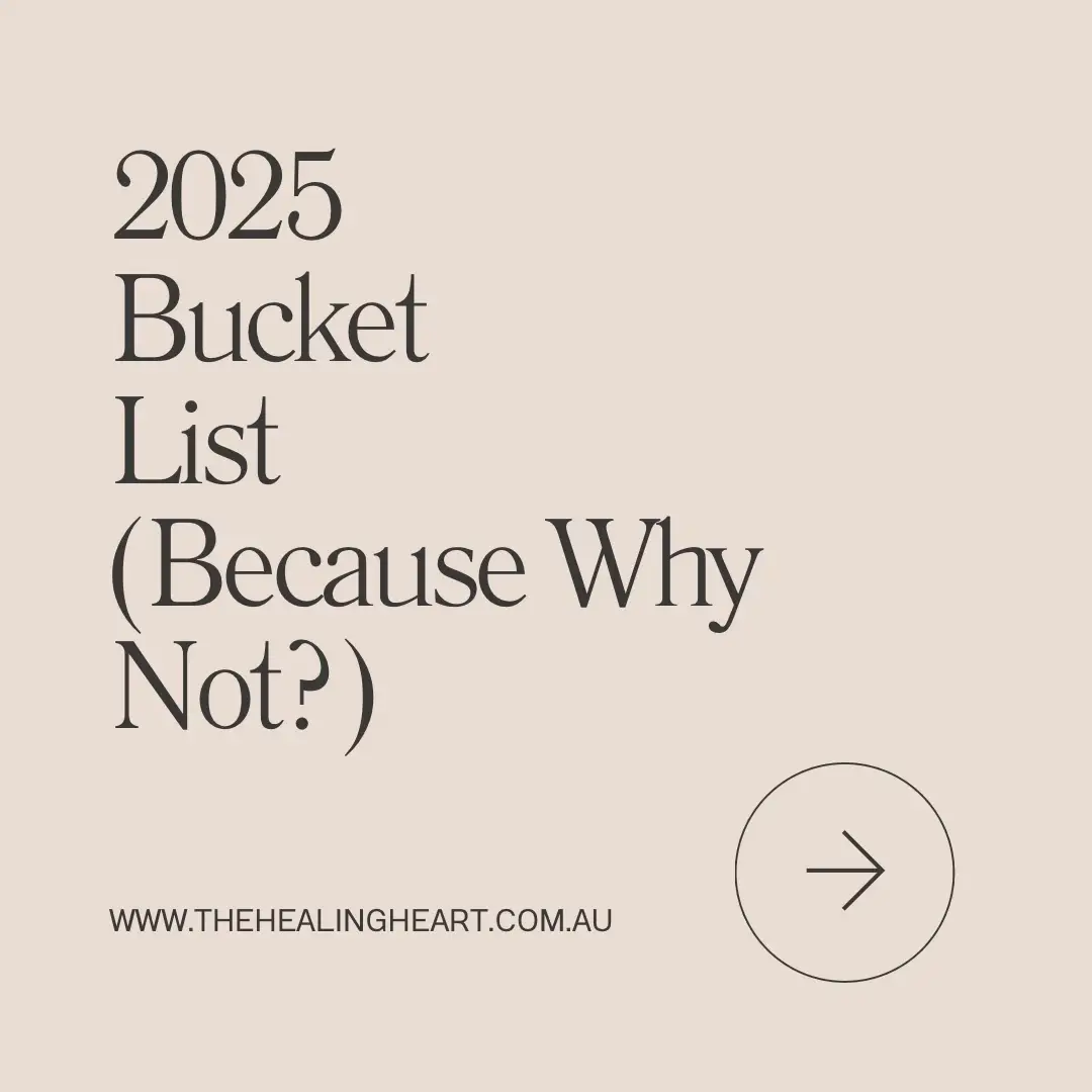 There’s something magical about writing down the things you want to do – like you’re planting little seeds for the future. A bucket list isn’t just about skydiving or travelling the world (though those are solid options). It’s about giving yourself permission to dream beyond the everyday routine. Life can get predictable, and let’s be honest – we all fall into autopilot sometimes. A bucket list is a way to shake things up. It reminds you that there’s more to experience, more to learn, and so many random, wonderful things you can still try. It’s not about ticking off big milestones; it’s about adding more moments that make you feel alive. Maybe it’s finally signing up for that dance class, learning to cook something wild, or seeing your favourite band live. It doesn’t have to be grand – even the smallest adventures count. The point is to create memories that feel like stories worth telling. So grab a notebook, pour a coffee, and write it down – even the silly stuff. One day, you’ll look back and realise the best parts of life were the ones you decided to make happen. Copyright (c) 2024 Lisa Andreou * All Rights Reserved. #boundaries #selflove #freedom #empowerment #goals #healyourself #healing #growth #loveyourself #letgo #PersonalGrowth #liveauthentically #SelfCareJourney #mentalhealthmatters #LifeOnMyTerms #mindfulness #DeclutterYourLife #beyourself #2025 #goals #happynewyear 