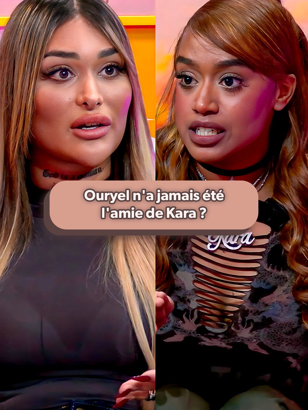 Kara & Ouryel s'affrontent pour la première fois en ITV 😣 #kara #ouryel #ouryelfrenchieshore #karafrenchieshore #frenchieshorediff #interview #samzirah