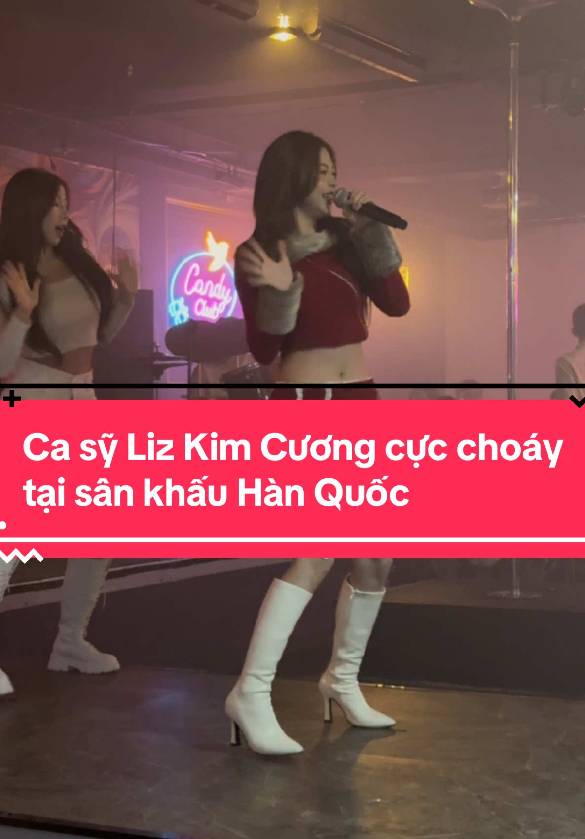 Nữ ca sỹ Liz Kim Cương biểu diễn cực sung cùng vũ đoàn tại Hàn Quốc🔥🔥#lizkimcuong #takeitslow #hottiktok #xuhuong 