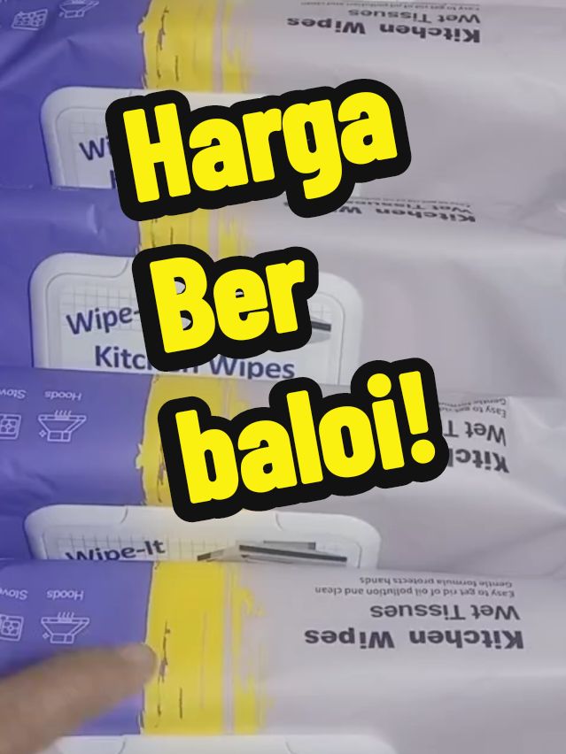 Replying to @abgappledot  Terima kasih yang dah order. Jom dapatkan sekarang. Tisu basah harga berbaloi2!  #tisubasah  #wettisu  #puashati #hargaberbaloi  #checkout 