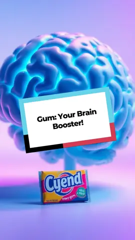 Gum: Your Brain Booster!... #BrainBoost #MentalAgility