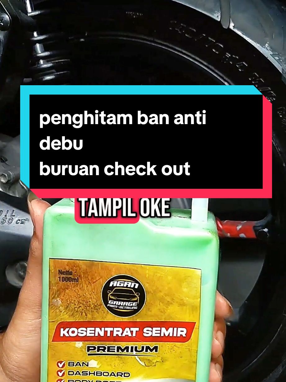 Konsentrat semir premium penghitam ban dan body doff #konsentratsemirpremium #penghitambandanbodydoff #rekomendasipenghitamban #TikTokCreatorSearchInsightsIncentive #creatorsearchinsights #gebyarbelanjadesember #kontenpromosi #wahanaguncang1212 #gebyarbelanjadesember 