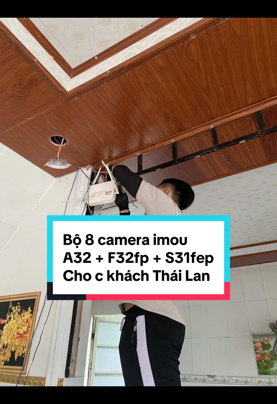 Tiếp tục lắp đặt 8 camera imou cho c khách bên Thái Lan biết em qua toptop … lắp đặt ở nhà để mỗi lần nhớ gia đình mở cam lên xem ạ 🥰 Em Trúc luôn cảm ơn anh chị đã tin tưởng và đặt niềm tin để em phục vụ anh chị ạ 😘 #truccamera #tantruccamera #lapdatcameradian #lapdatcameragiare #lapcameraquansat #camerabinhduong #lapcameratphcm #lapdatcamerathuduc #lapdatcamerabienhoa #lapdatcameradongnai #lapdatcamerabinhduong #cctvcamera #imou 