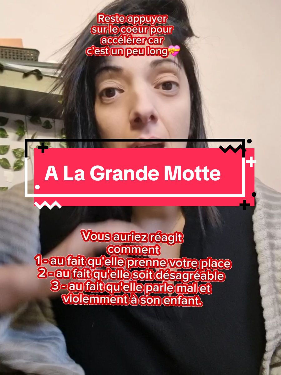 L'amabilité ca vous trou le c... ? Je connais pas sa vie à cette dame mais j'avais juste envie de lui dire d'apprendre à gérer son stresse elle m'a tapé sur le système. En plus de hurler sur son gosse elle m'a énervé avec son culot 2.0 et son manque d'amabilité.  #gdm #lagrandemotte #mum #help #violence 