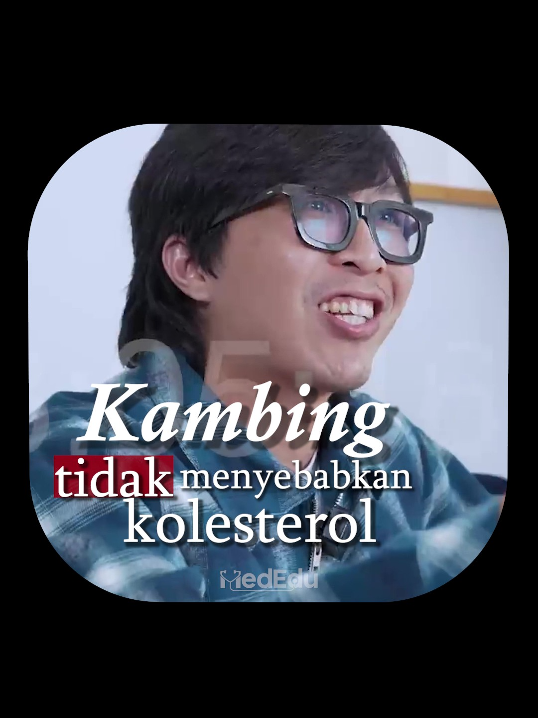 kambing ga bikin kolesterol YouTube: TirtaPengPengPeng #drtirta#tirta#dagingkambing#kambing#kolesterol#sate#cinematic#fyp