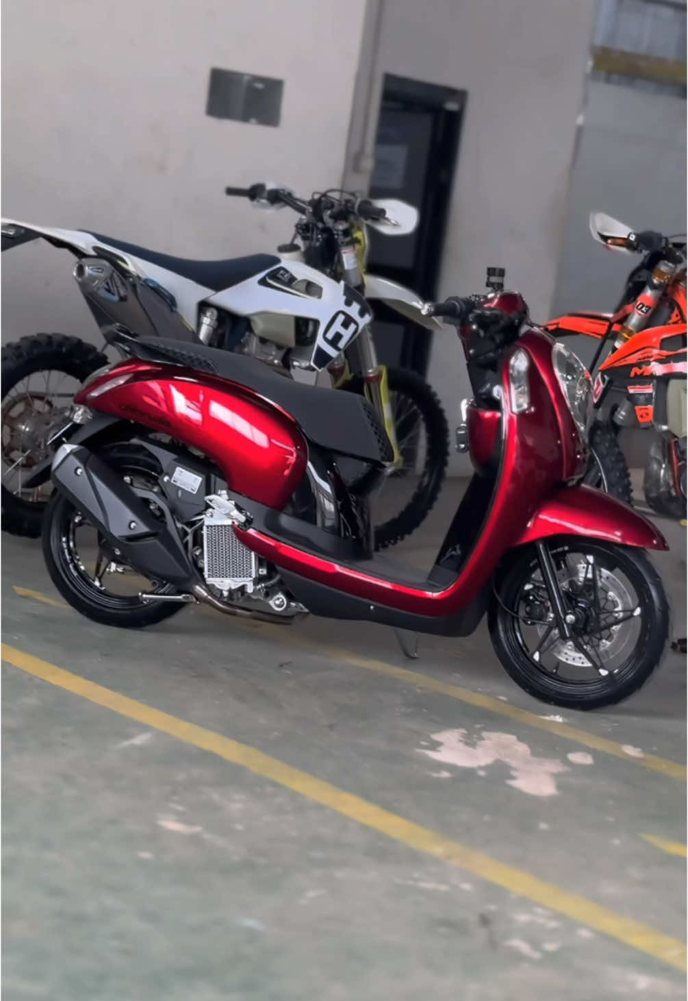 Hallo,,maaf baru terbit cuman skupi kok;) #scoopy#vario