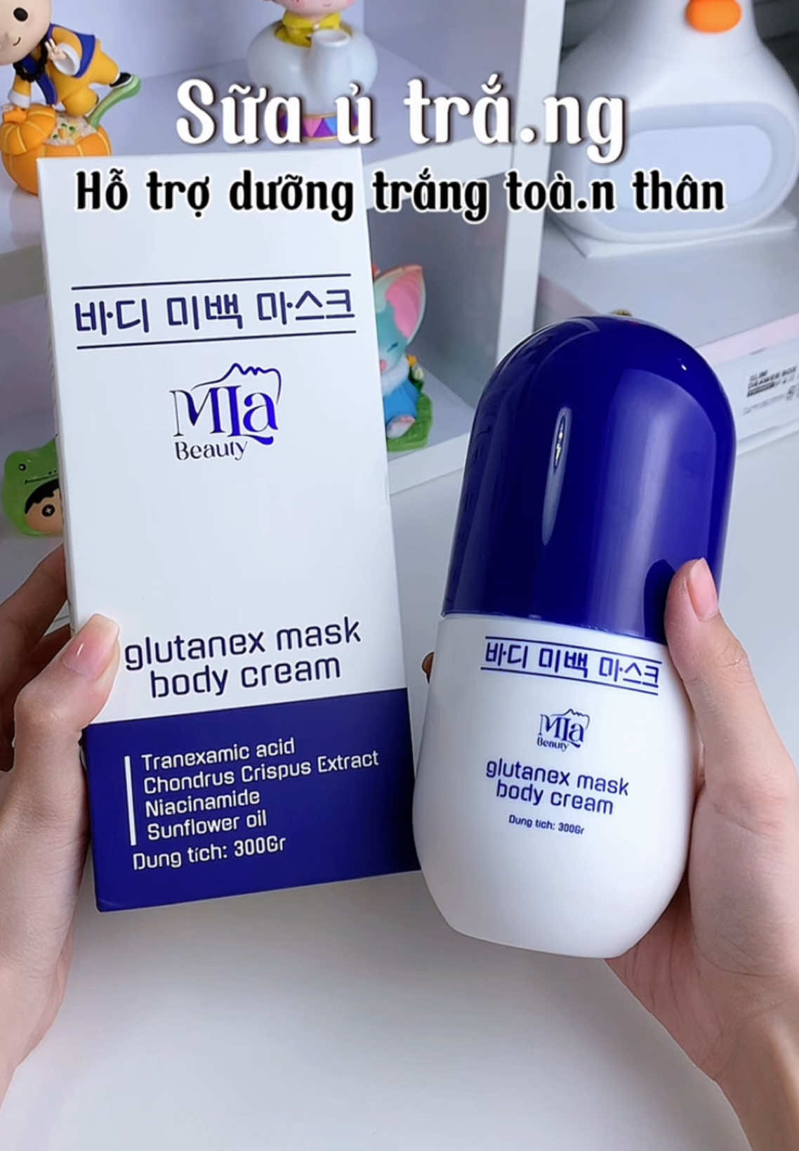 Sữa ủ trắng☁️#duongda #duongbody #duongsangda #suautrang #utrangda #mlabeauty #kemduongtrangda #kembody #trn_trn24 