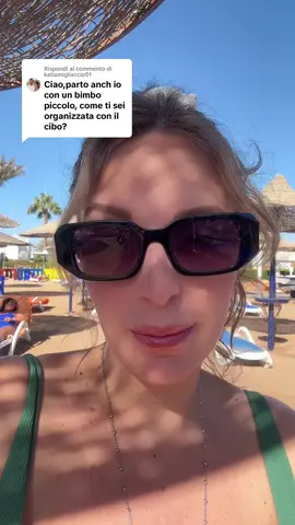 Risposta a @katiamigliaccio01 #rispondoaicommenti #commente #commenta #partenza #sharmelsheikh #vacation #vacanza #capodanno #natale #caldo #pappe #svezzamento 