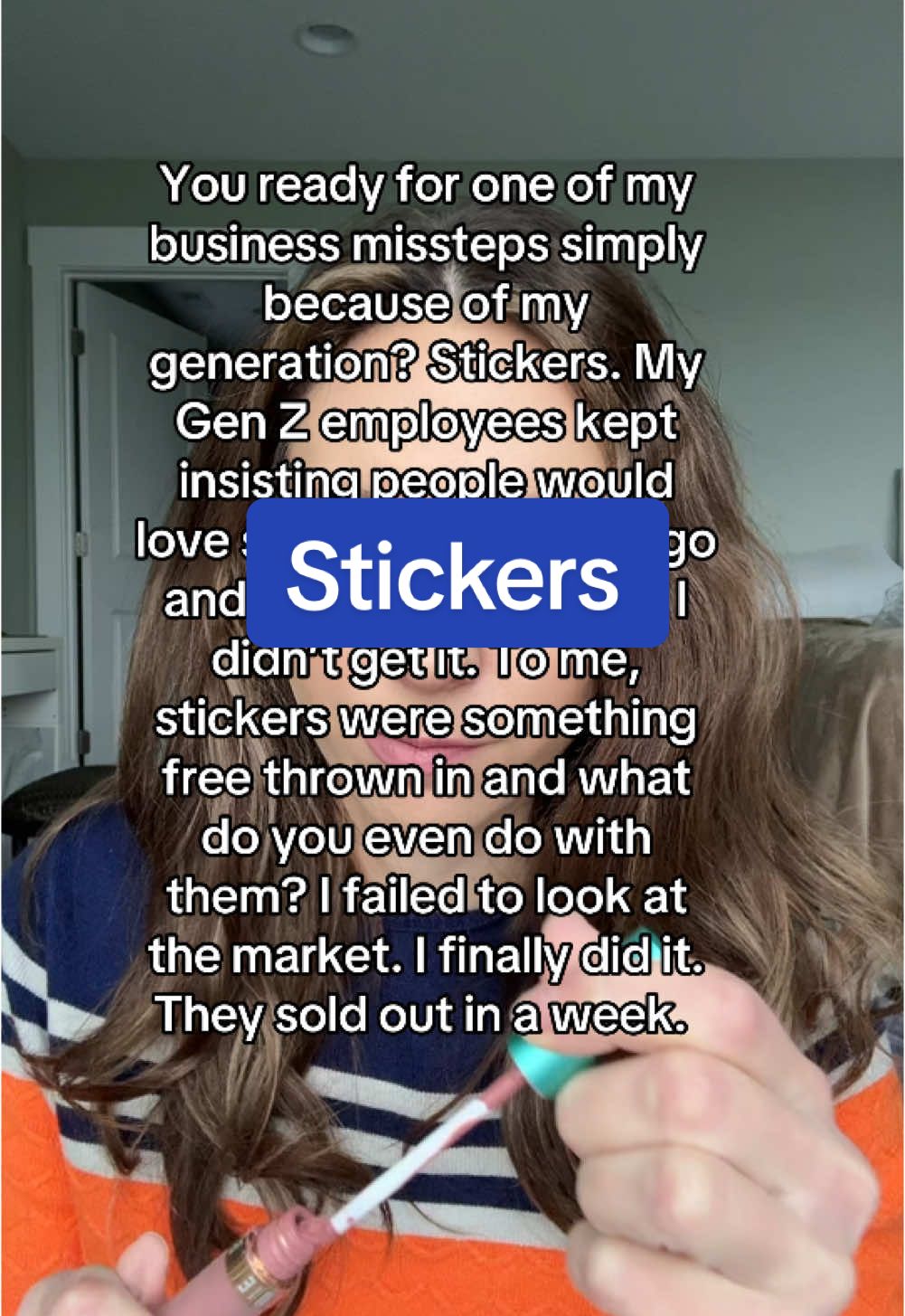 Not gonna lie I still don’t quite get it 😂😂 but I will never make that mistake again #entrepreneurship #SmallBusiness #stickers 