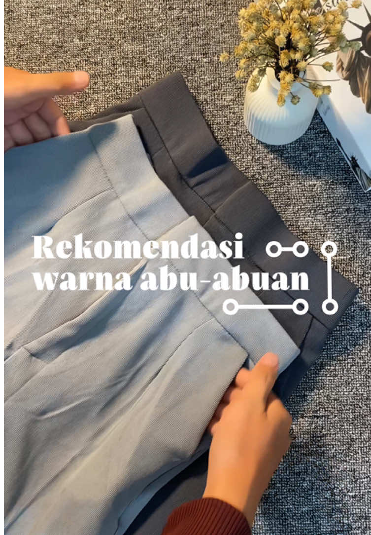 Rekomendasi warna abu-abuan #coziepants #coziepantsknit #knit #knitpremium #kulothihgwaist #kulotmurah #celanawanit #celanakulot #highwais #racuntiktok #cozie #coziepantsribknithighwais #fyp #fypシ゚viral #fypシ゚ #foryoupage #aesfashion 