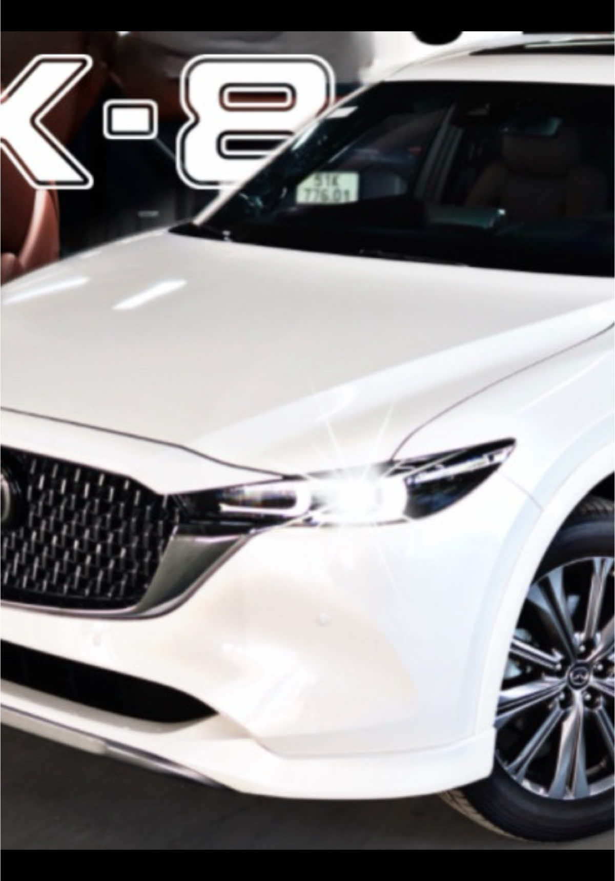 Nội thất New Mazda CX8 phiên bản Signature 2025 dẫn động 2 cầu AWD. #mazda #cx8 #new #2025 