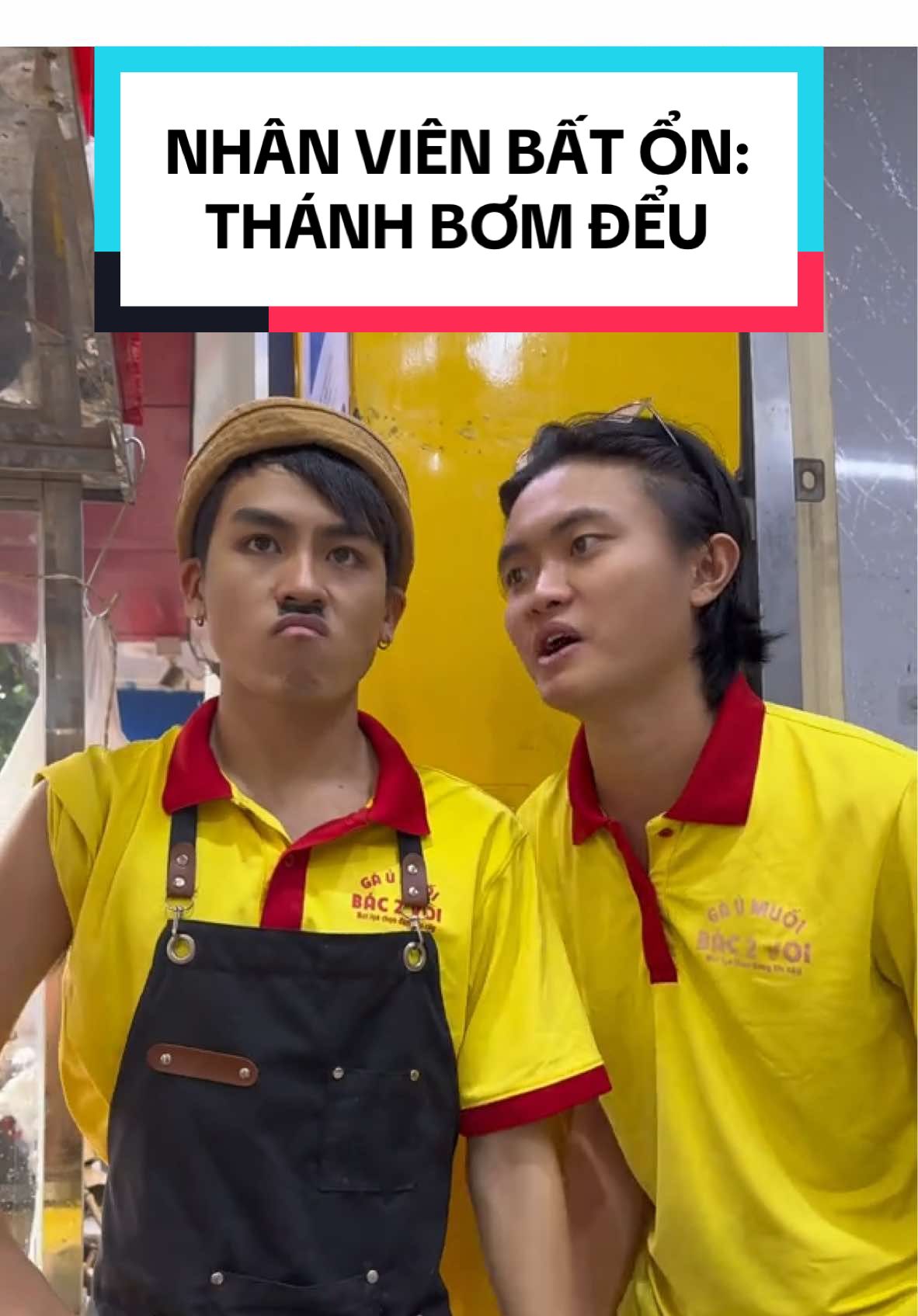 NHÂN VIÊN BẤT ỔN: Thánh bơm đểu #xuhuong #foryou #fyp #gaumuoibac2voi #giaitritiktok #comedy #funny @NEC 