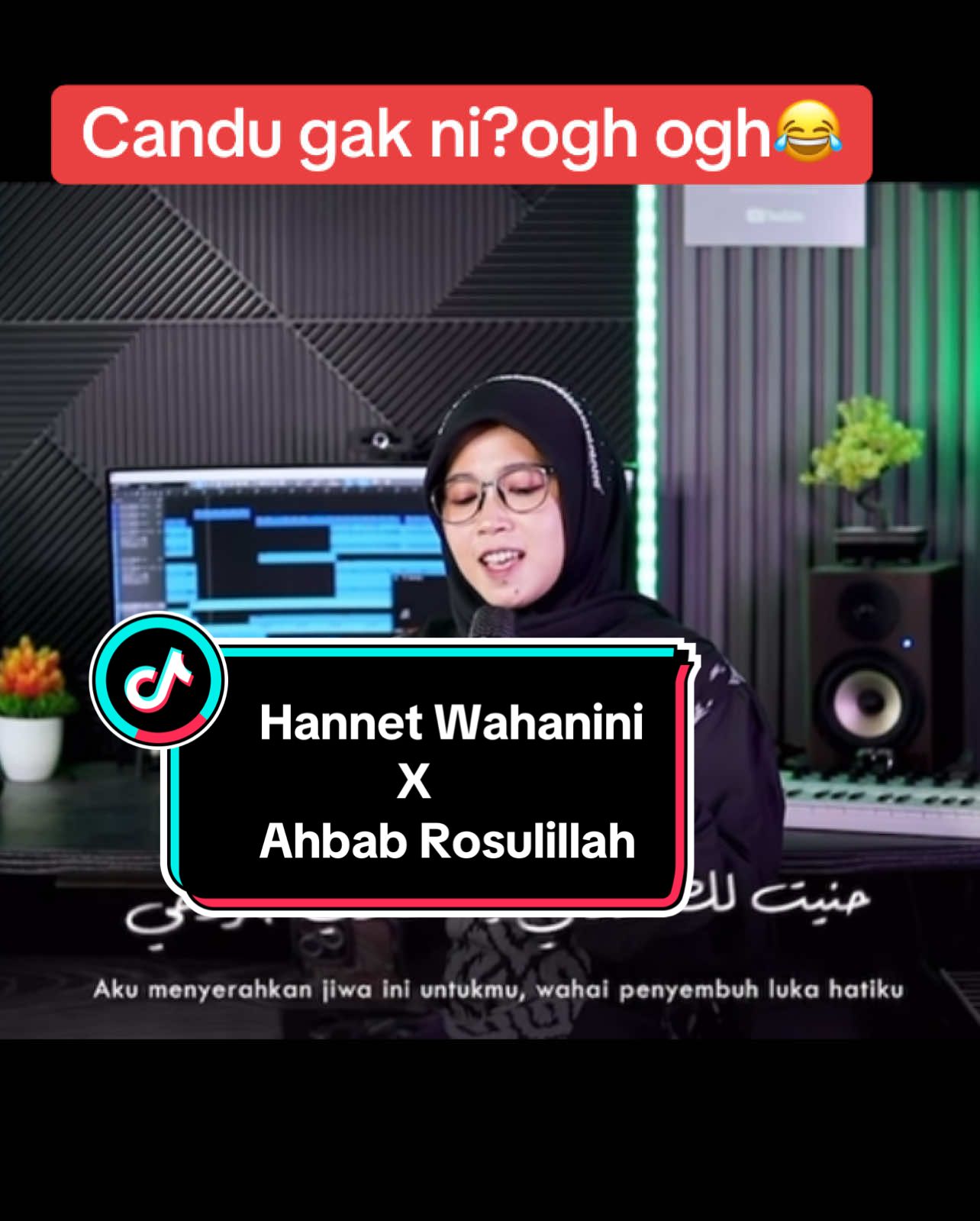 Hannit Wahanini   bikin candu ogh ogh😁 full youtube Khanifah Khani ya izin cover @المنشد أنس سيد 🇪🇬 🙏🏻🙏🏻🙏🏻 #songarabic #arabicsong  #viraltiktok  #hannitwahanini  #fyp #lewatberanda  #khanifahkhani 