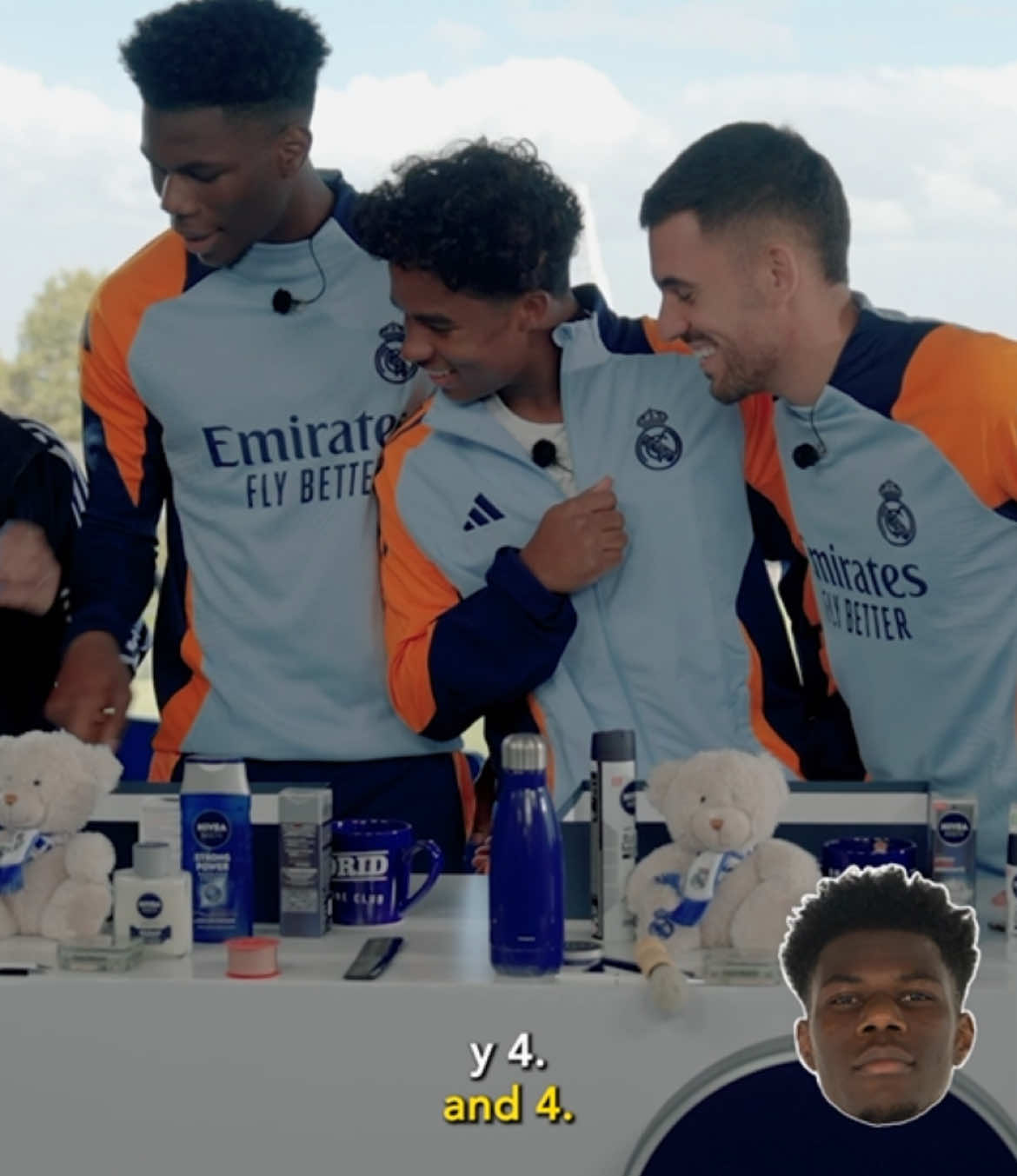 🤔 Who's got the best memory? 👉 @Endrick Felipe  👉 @Aurelien Tchouameni  👉 Ceballos  ✨ @niveamen #preparationiseverything #realmadrid #challenge 