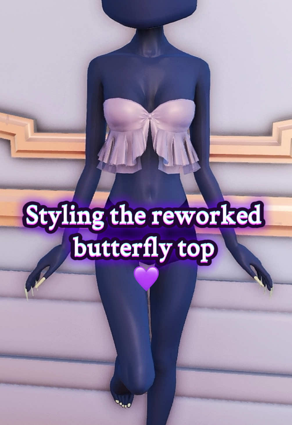 Butterfly top and new hair 🖤 the devs have been feeding us good lately! #dti #dresstoimpress #roblox #robloxdti #dtiroblox #dresstoimpressroblox #dresstoimpressupdate #dtiupdate #dtioutfits #fyp #dtivip #dtirobloxoutfits #adventcalendar #dtichristmas #dtiadventcalendar #advent #dresstoimpressfyp #featherdress