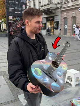Can You Paint my Guitar Bro? #streetart #upgrade #DIY #guitar #spraypaint #mrspray