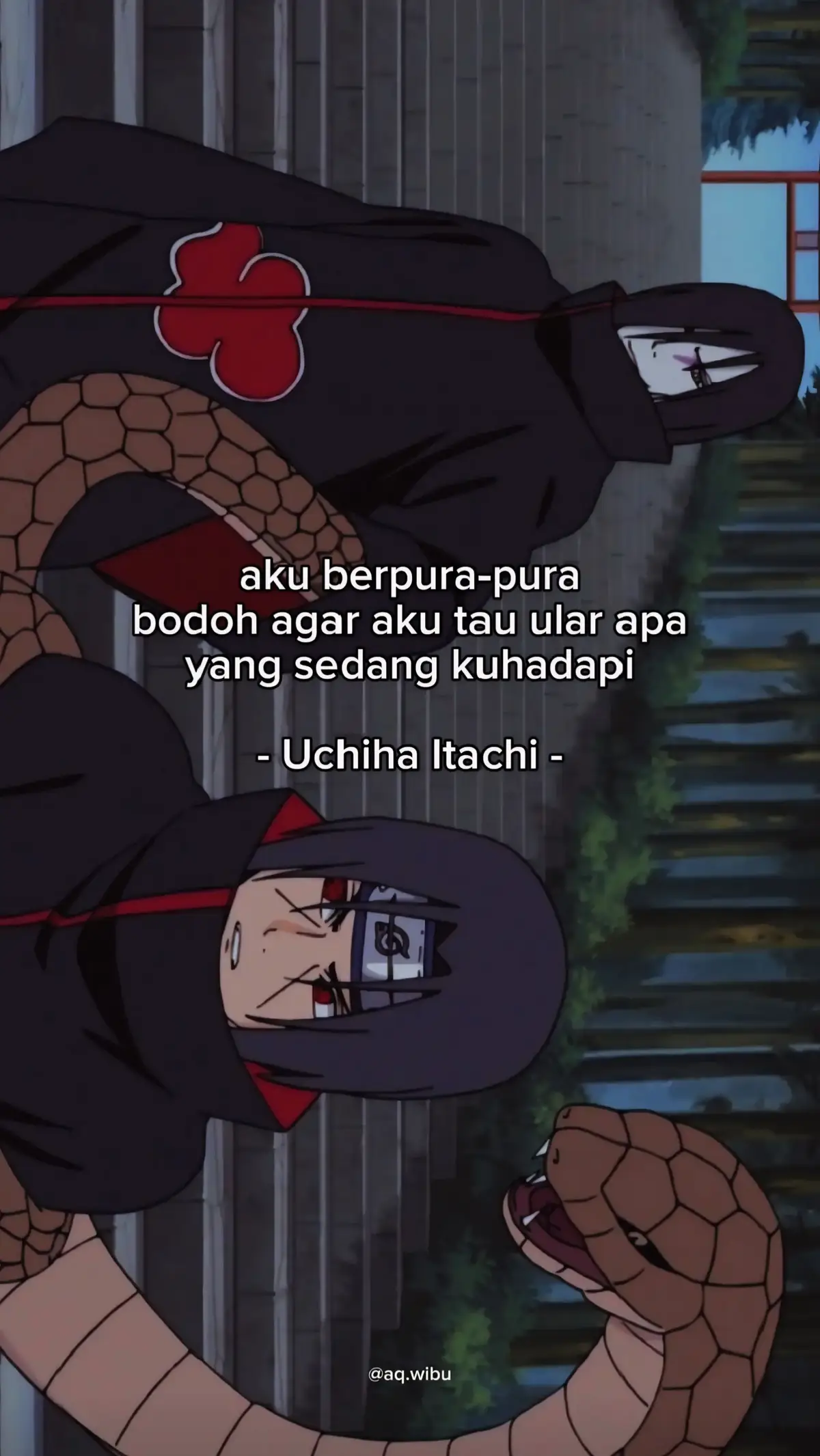 salah satu scene paling epic dinaruto itachi vs orochimaru #itachi #orochimaru #akatsuki #fyp 