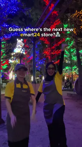 Berita hebat bakal tiba… 🛒👀 Boleh teka di mana lokasi emart24 seterusnya? Petunjuk: cerah, berwarna-warni, dan tempat yang sesuai untuk menceriakan hari anda! 💡✨🎠 Kongsikan tekaan anda di ruangan komen! 🛒🔥 #emart24 #emart24my #conveniencestore #koreanfood #streetfood #Foodie #yearofemart24 #newstore #guess #bignews #opening #shahalam