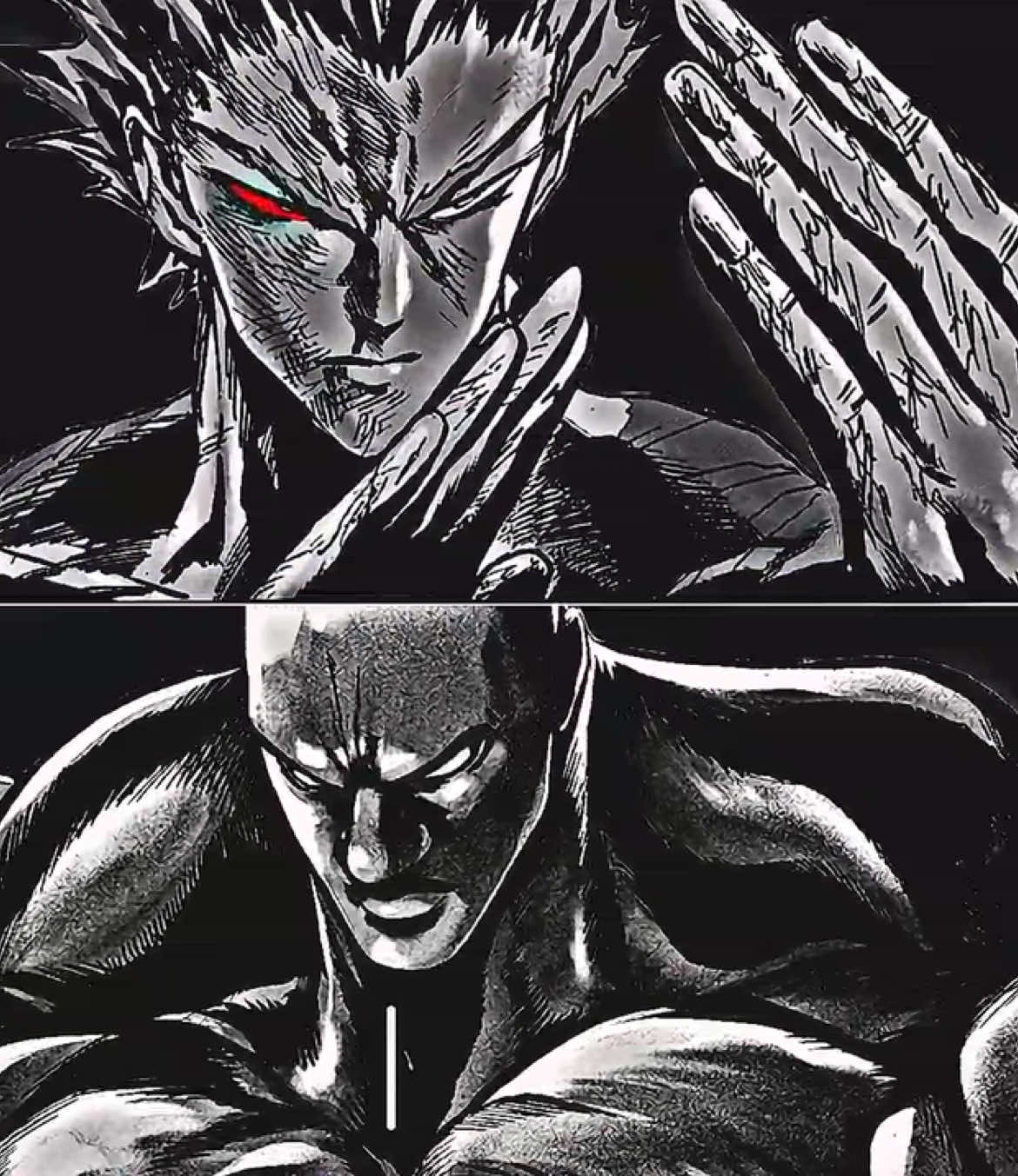 Garou vs Darkshine Manga edit #garou #onepunchman #opm #garoumonster #garouvssaitama #garouedit #manga 