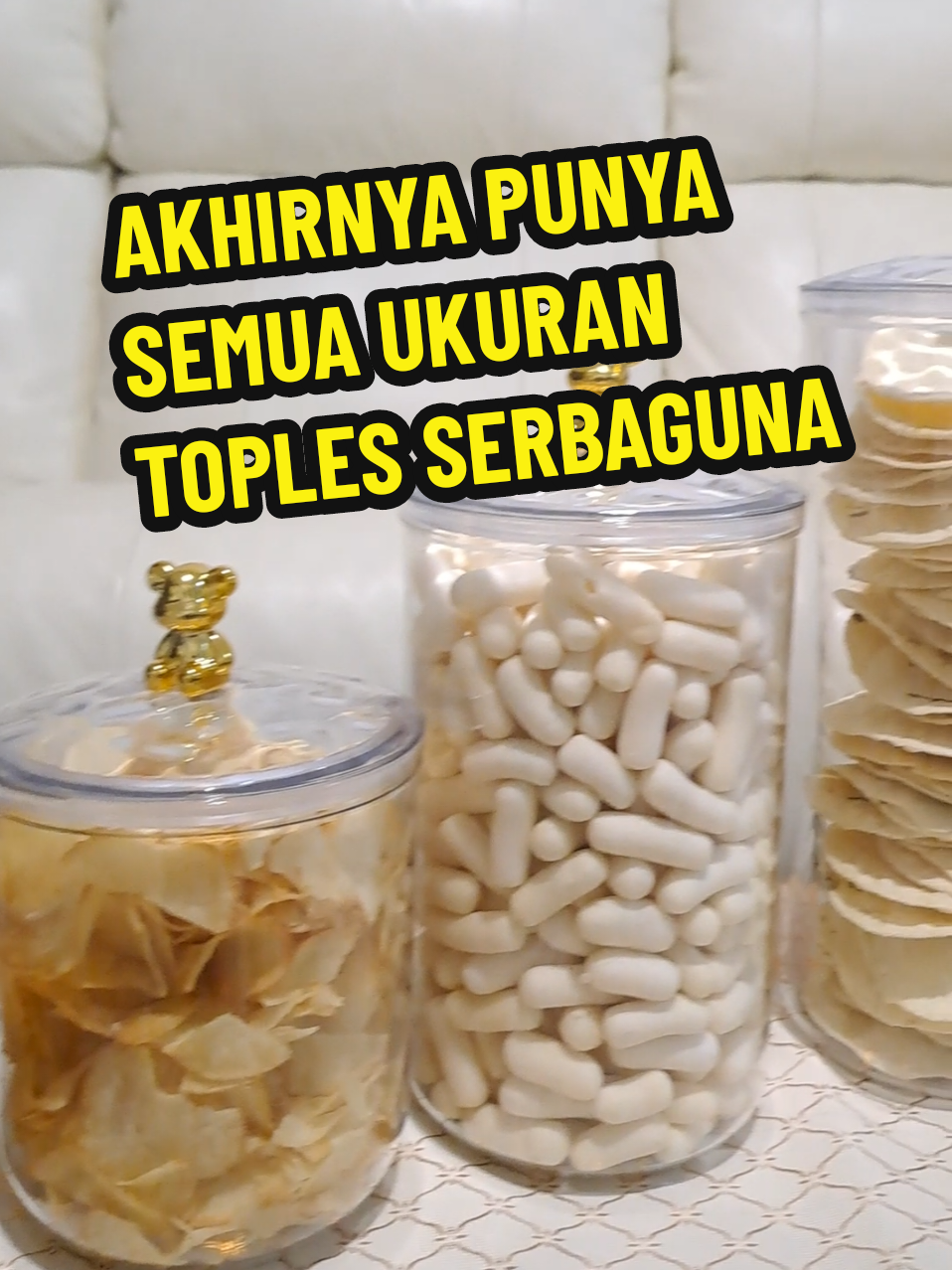 Akhirnya Punya Semua Ukuran atau Komplit Toples Serbaguna Toples Bening Aesthetic... Bisa beli eceran atau lebih hemat beli paketan ya Bunda #inspirasiirene #toplesbulat #toplesserbaguna #toples #toplesakrilik #toplesbening #toplesbeningaesthetic #topleslebaran #topleslebaran2025 #topleskedapudara #payday #paydaysale #wibgajian #wibgajiansale 