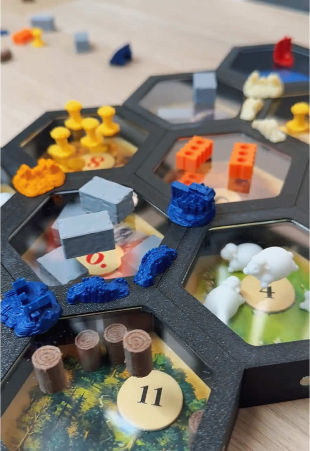 #catan #3dprinting #aesthetic #bambulab #designtips #3dprintingcommunity #DIY #settlersofcatan #ideas #pla #magnets #statisfying #vira 