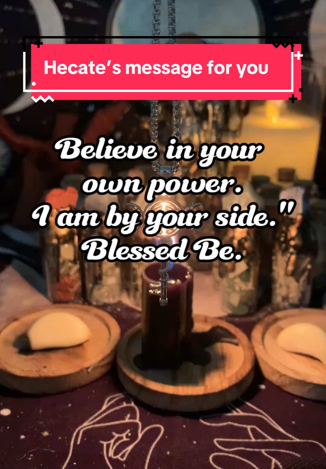 Hecate’s message for you 🌛🌕🌜#hecate #hekate #witchtok #message #spiritualtiktok #guidance #foryourpage #foreveryone #blessed #key #symbol #jewelry 