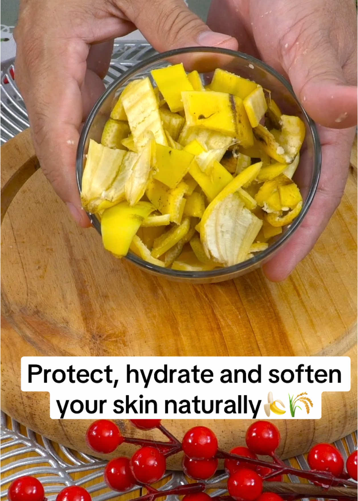 #healthy #skin #banana #homemade #EasyRecipe #naturalremedy #remedy #rice 