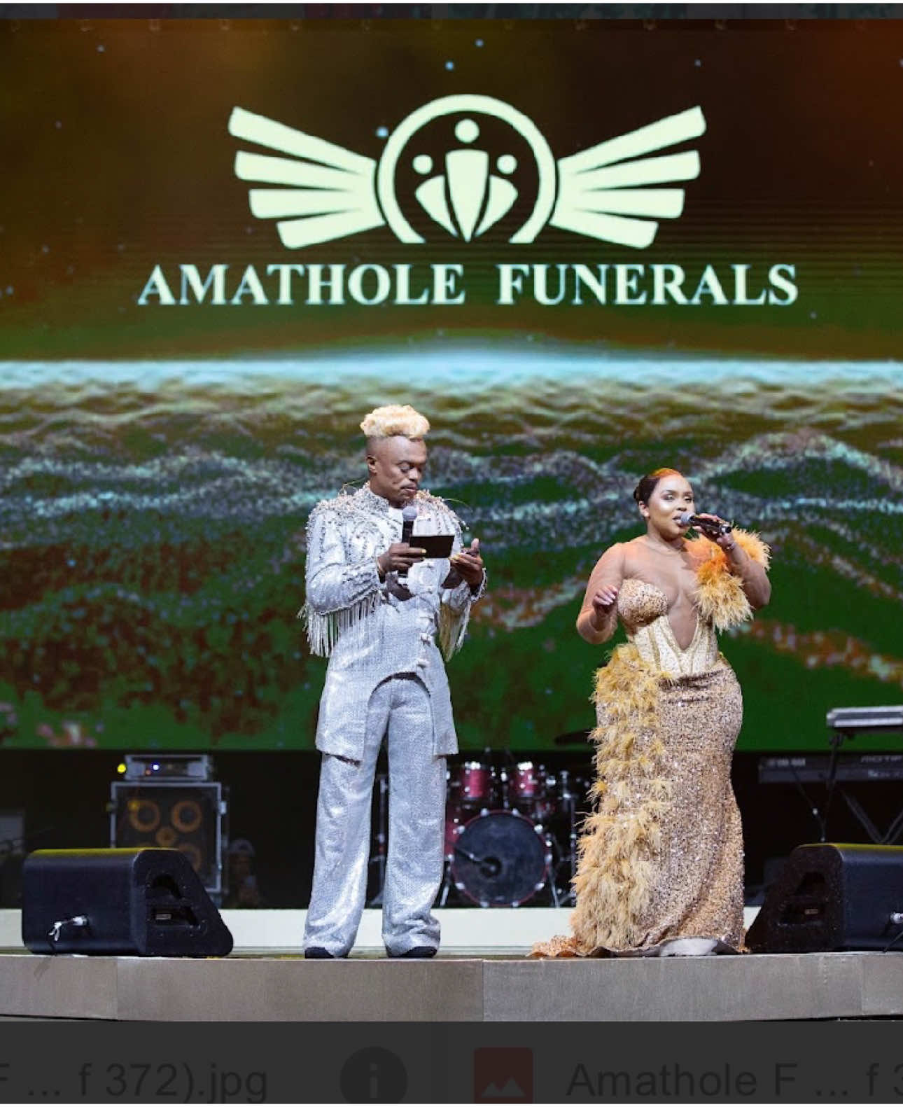 HOSTS: @ZOLA AYABULELA MHLONGO   & @somizi  LOCATION: @Durban ICC  THE THEME WAS BLACK & GOLD 15 December 2024 #AmatholeFuneralsInspirationalEvening #AmatholeFuneralsAwards #amatholefuneralssa 