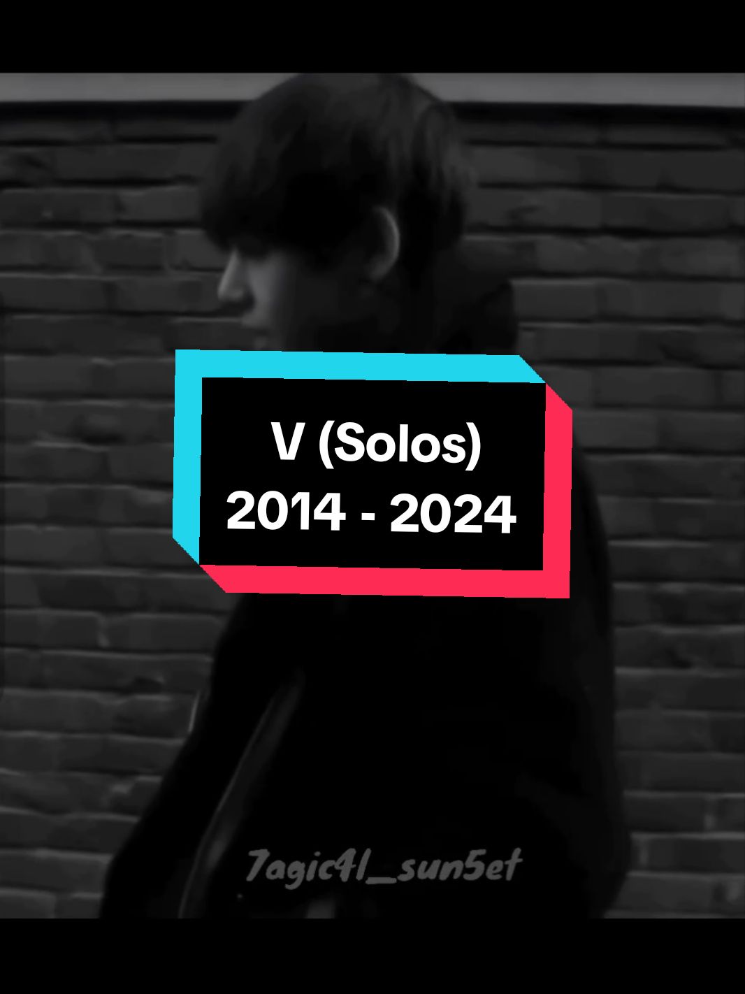 Todos griten conmigo, ¡FELIZ CUMPLEAÑOS TAEHYUNG!!! 🗣🗣🗣💜💜💜  6/7  Nota: No incluí las colaboraciones ya que tengo planeado hacerlo en otro video 👈  #kimtaehyung #tae #taehyung #v #7agic4l_sun5et #fyp #army 