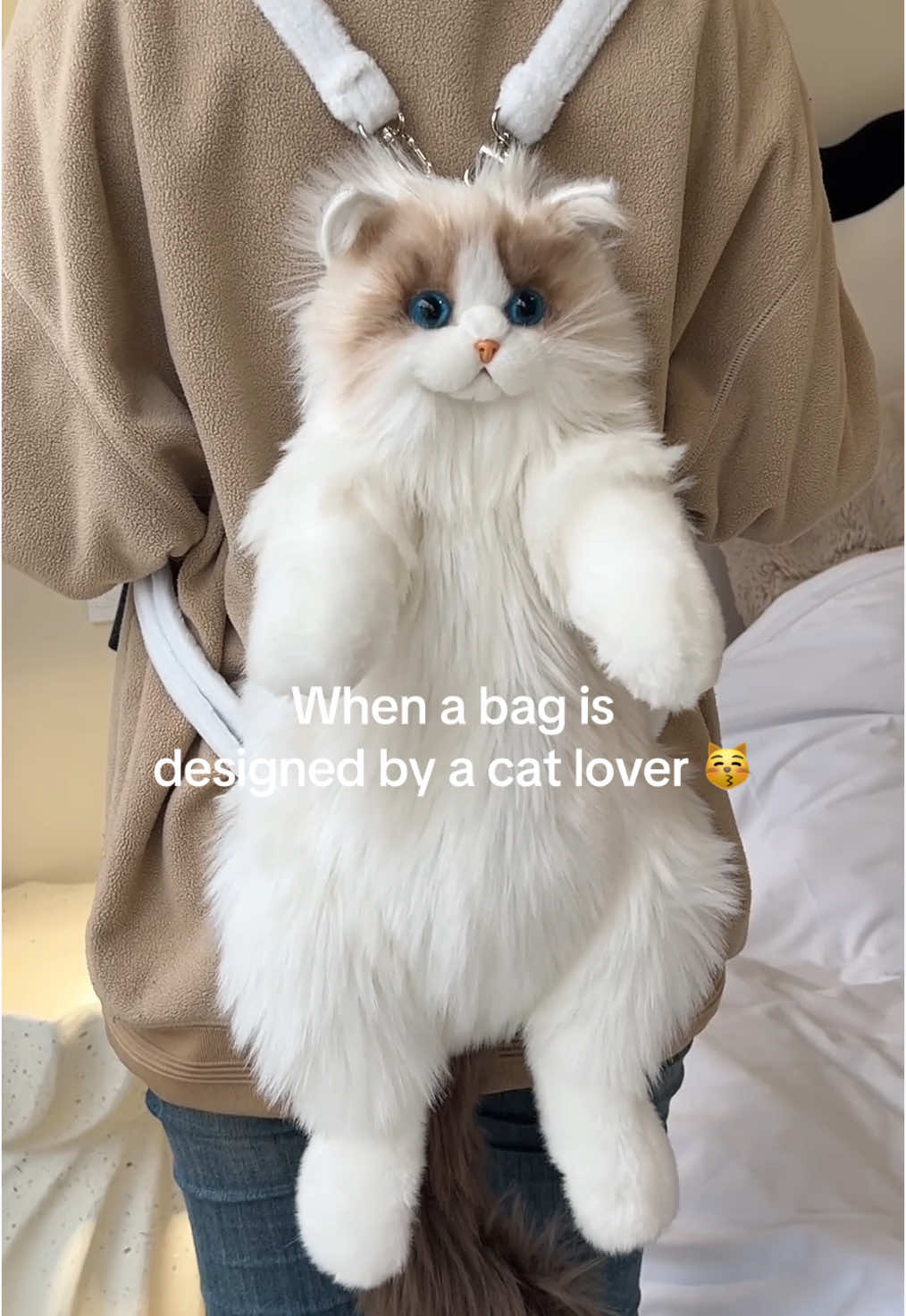 Something to match your cat vibes 🐈#catlover #catsoftiktok #chongker #chongkerbackpack #dreambag #fyp 