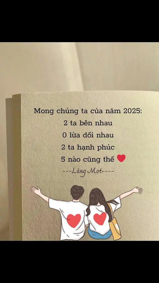 Mong chúng ta mãi là của nhau #tinhcam #tìnhyêu #tình_yêu #xuhuongtiktok #xuhuớng #stt #năm2025 #viral #giadinh 