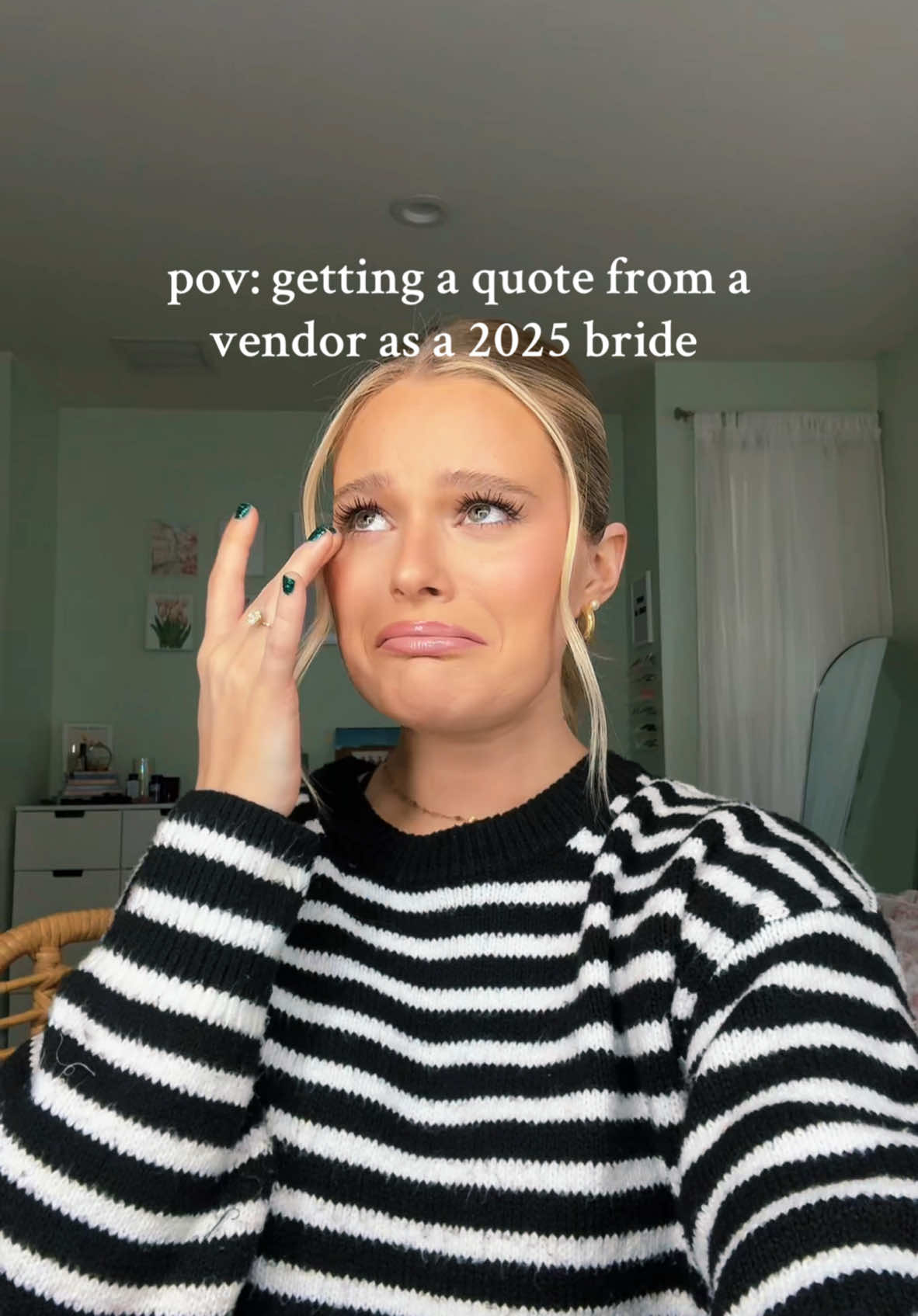 like this is a joke?? #2025bride #bride #wedding #2035wedding #bridalera #vendors #weddingvendors 