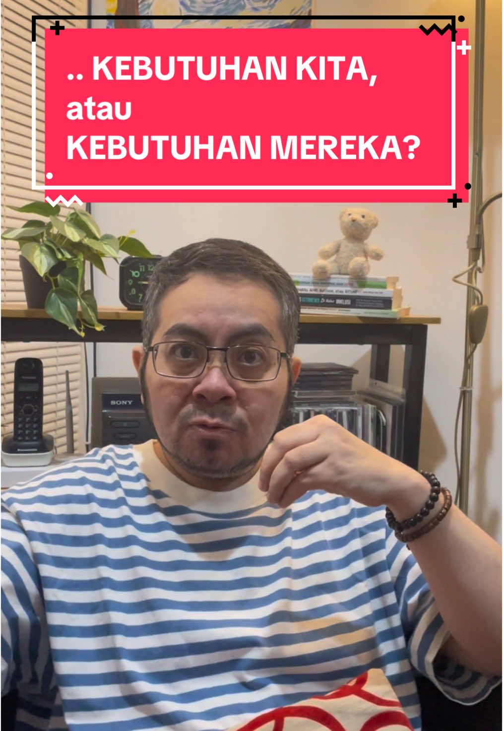 .. kebutuhan kita atau kebutuhan mereka? #faizhayaza #psikologklinis #communication @WHO Fides 