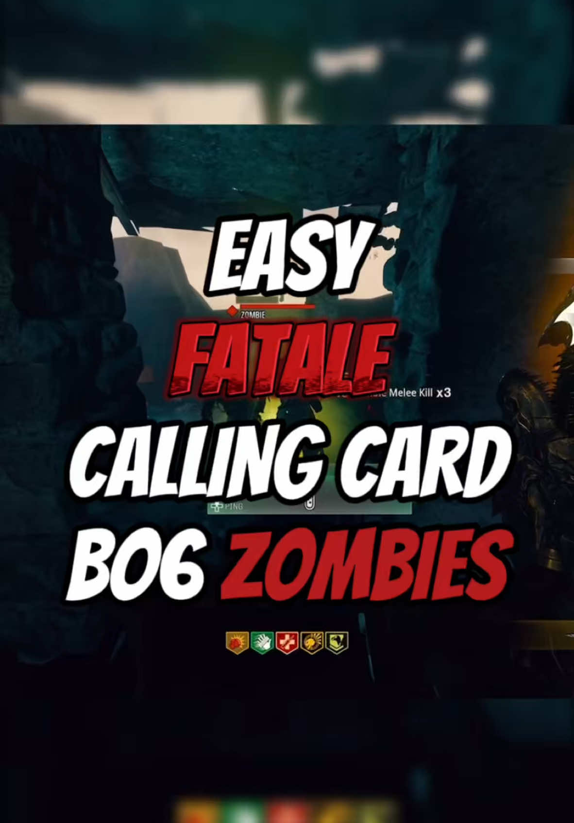 EZ Fatale Darks Ops Calling Card Strat ✅ . . . #fyp #bo6 #blackops6 #zombies #codzombies #bozombies #callofdutyzombies #callofduty #codbo6  #blackops6gameplay #viral #guide #terminus #libertyfalls #citadelledesmorts #gaming #glitch #easteregg #streamer #contentcreator #twitch #darkops 