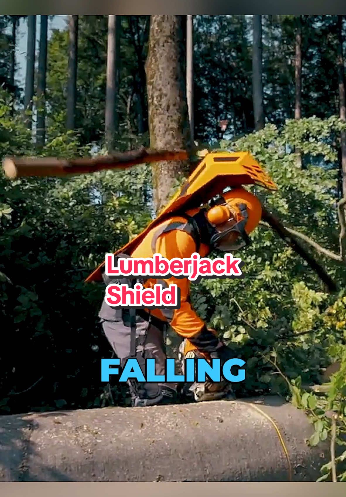 Ultimate Protection For Lumberjacks The VinZent is a new type of body protection for hardwood harvesting, which greatly minimizes the risk of injury from falling branches. Credits:  @ BaStIngGmbH / YT #tech #technology #engineering #innovative #fyp