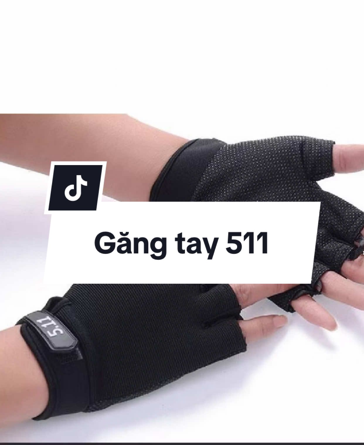 Găng tay 511 cụt ngón màu đen, đủ size chống nắng, đi xe máy, đi phượt##găngtay511#găngtaytapgym##gằngtayđạpxe