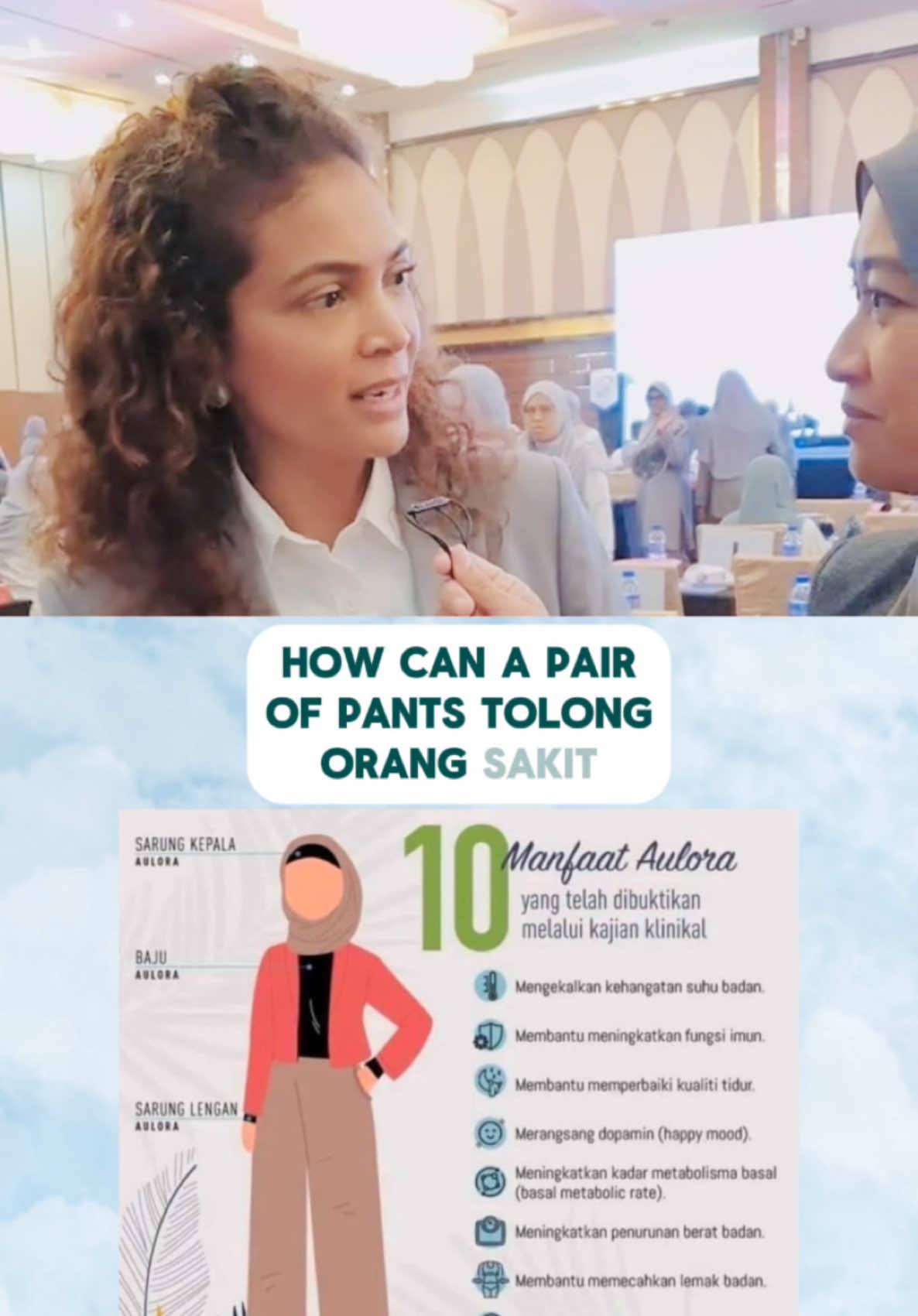 Azura Zainal pengacara TV terkenal juga pada awalnya sceptical dengan Aulora Pants, sehingga beliau merasai sendiri manfaat kesihatan dari pemakaian Aulora Pants yg dapat mengurangkan lower back pain & kembung perut, and yes! No more muscle cramps after running jogging bila anda berkenalan dengan Aulora Pants With Kodenshi! 😍🔥 📲 WA: 019-2869295 contact Mimi for more ✨ #AuloraSeries  #AuloraSeriesWithKodenshi  #AuloraPantswithKodenshi   #aulorapants #menstrualpain  #eczema  #rahimbengkak #migrain  #sakiturat #sakitperut #cramp  #tulangretak  #tulangpatah #scoliosis  #stroke  #slipdisc  #sciatica  #sakitlutut  #sakitumit  #sakitpinggang  #aulorasakitlutut #peranakanjatuh #mummytummy #perutkembung #ttccommunity #ttcjourney  #beinternational #beinternationalmalaysia  #creatorsearchinsights 