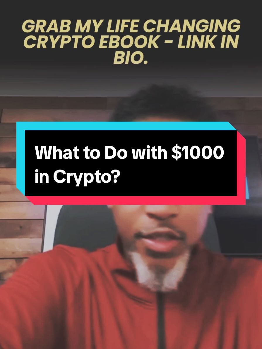 What to Do with $1000 in Crypto?  —°— °—°—°—°— °—°—° Maximize your investment and learn the basics of crypto investing strategies. Download my ebook for a step-by-step guide to smart investments and navigating the crypto world like a boss! #CryptoBasics #CryptoEbook #InvestSmart #CryptoInvesting #BeginnerCrypto #CryptoTips #Cryptocurrency 