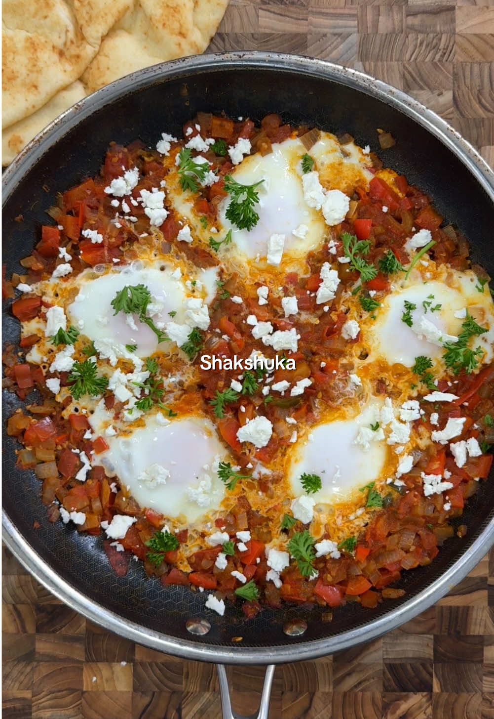 Would you eat this for breakfast? #shakshuka #cooking #food #Recipe #fyp #foryoupage