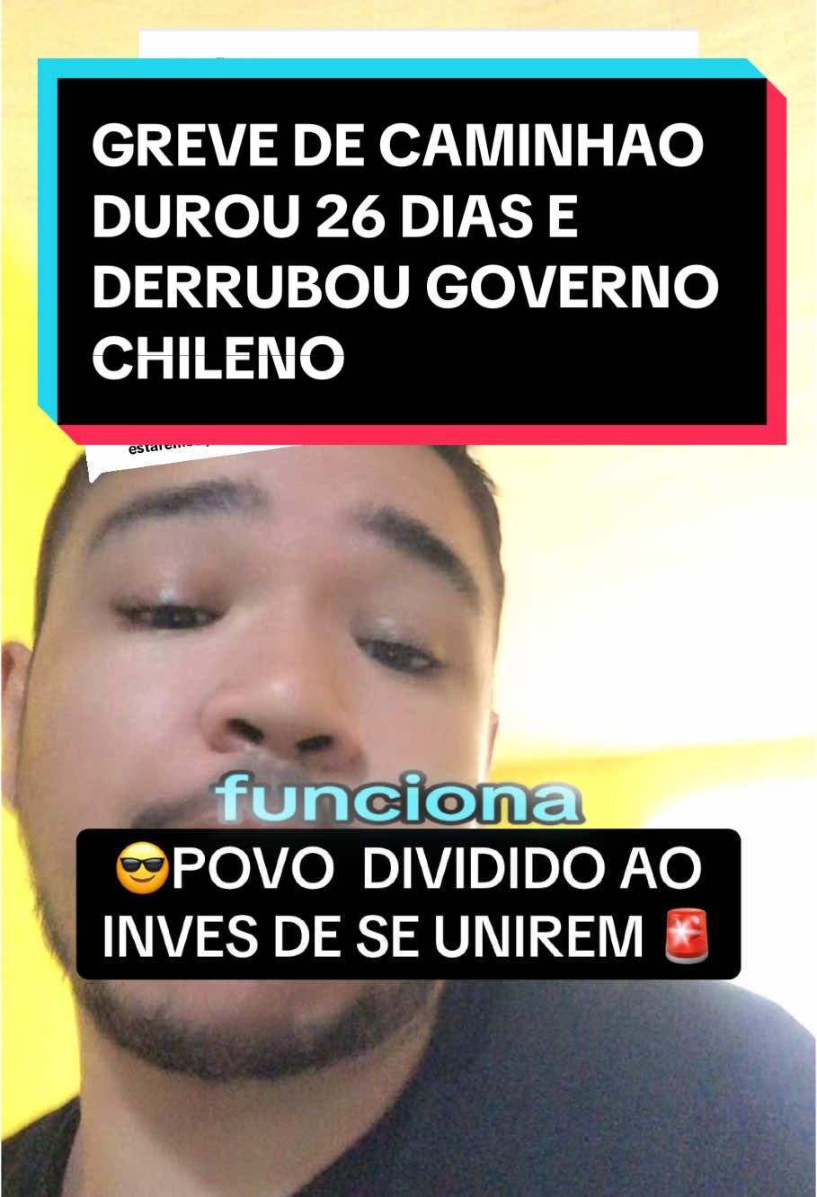 Respondendo a @jaf.Guto paralisação dos caminhoneiros no chile durou 26 dias e eles conseguiram acabar com o #governo #chile #grevedoscaminhoneiros #greve #paralizacao #caminhao #noticias #foryu 