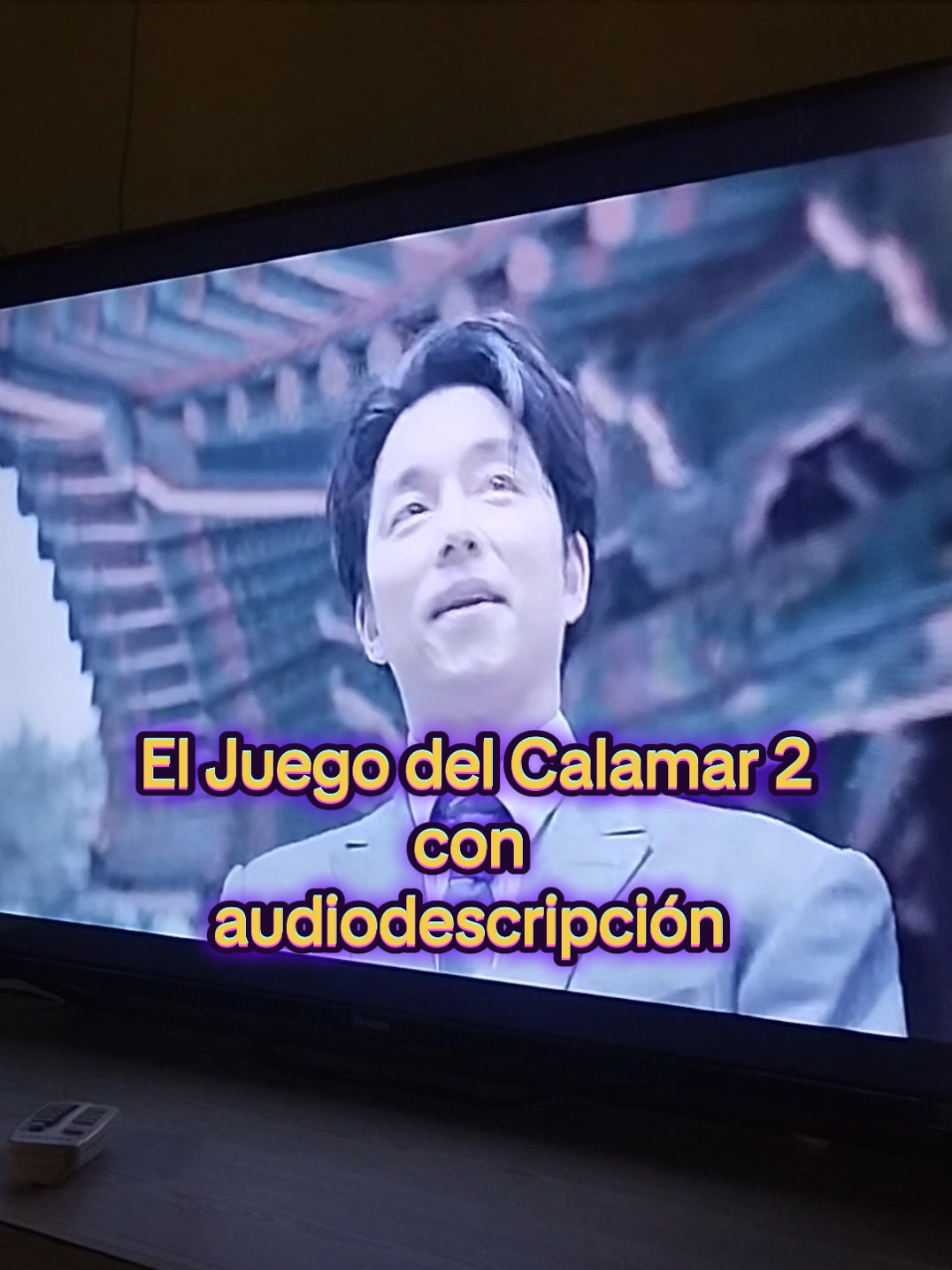 #juegodelcalamar #juegodelcalamar2 #netflixseries #personacondiscapacidadvisual #audiodescription #carlossinlimite 