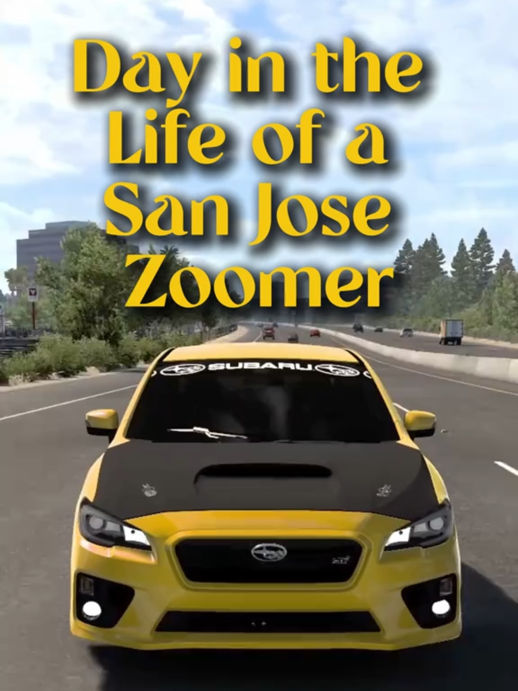 Day in the Life of a San Jose Zoomer 📱🚗🌴☀️ Game: American Truck Simulator #satire #meme #americacore🚘🏈🍔🇺🇸 #americantrucksimulator #sanjose #408📍 #siliconvalley #california  The Subaru Impreza WRX STI, often referred to simply as the STI, is a high-performance variant of the Subaru Impreza and is manufactured by Subaru's motorsport division, Subaru Tecnica International (STI). Known for its rally heritage, turbocharged engine, and advanced all-wheel-drive system, the STI has become an icon among performance car enthusiasts. Below is an overview of its key aspects: --- **History and Evolution** - **1990s Beginnings**: The STI was first introduced in the early 1990s as a more powerful and track-focused version of the Subaru Impreza. It quickly gained fame through its success in the World Rally Championship (WRC). - **WRC Success**: Subaru's participation in the WRC with drivers like Colin McRae and Petter Solberg solidified the STI’s reputation. It achieved multiple championship wins during the late 1990s and early 2000s. - **Global Markets**: Initially, the STI was available primarily in Japan, but it was later offered in other markets, including the U.S., Europe, and Australia. ---  **Key Features** 1. **Turbocharged Boxer Engine**:    - Powered by a horizontally opposed (Boxer) engine, the STI features a turbocharger that delivers impressive power and torque.    - Displacement typically ranges from 2.0L to 2.5L depending on the market and generation.    - Horsepower often exceeds 300 hp, with tuning potential for significantly more. 2. **Symmetrical All-Wheel Drive**:    - Subaru's signature all-wheel-drive system provides excellent grip and stability.    - The STI often features advanced differentials, such as a Driver Controlled Center Differential (DCCD), allowing drivers to adjust the power split between the front and rear wheels. 3. **Performance Suspension and Brakes**:    - Tuned suspension systems for responsive handling and reduced body roll.    - High-performance Brembo brakes are standard on most models for superior stopping power. 4. **Aerodynamics and Styling**:    - Aggressive styling with features like hood scoops, large rear wings, and wide fenders for improved cooling and aerodynamics.    - Unique STI badging and exclusive color options like the iconic World Rally Blue. 5. **Interior and Technology**:    - Sporty interiors with bolstered seats, STI-specific trim, and performance gauges.    - Advanced infotainment and driver-assistance systems in newer models. --- **Generations** 1. **First Generation (GC8/GF8) – 1994-2000**:    - Built on the original Impreza platform, this generation featured lightweight construction and iconic rally-inspired design.    - The WRX STI 22B is one of the most sought-after limited-edition models. 2. **Second Generation (GD/GG) – 2000-2007**:    - Improved chassis rigidity and aerodynamics.    - Introduction of the 