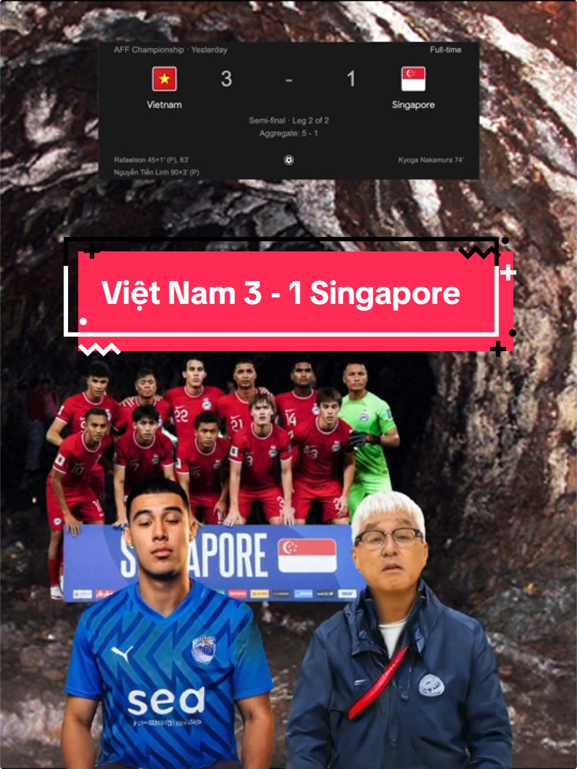 Sai lầm quá lớn của Singapore trước Việt Nam hùng mạnh #affcup2024 #vietnam #singapore #aseancup2024 #football #fyp 