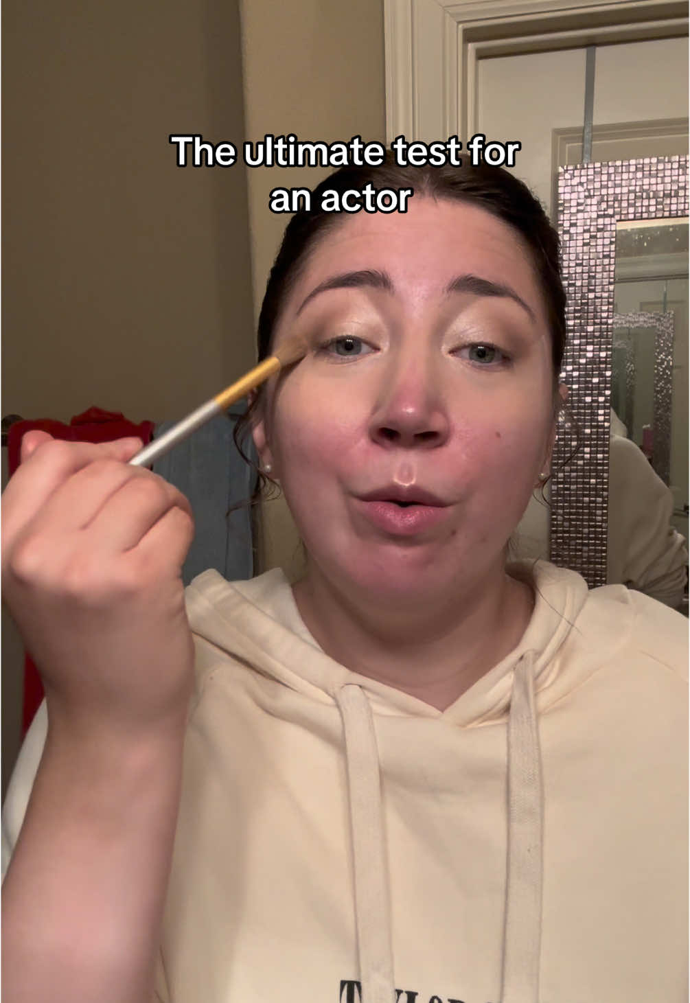 Replying to @Andieee the ultimate test for an actor #actor #actinglife #acting #theatrepeople #theatrebts #theater #fyp #theaterkid 