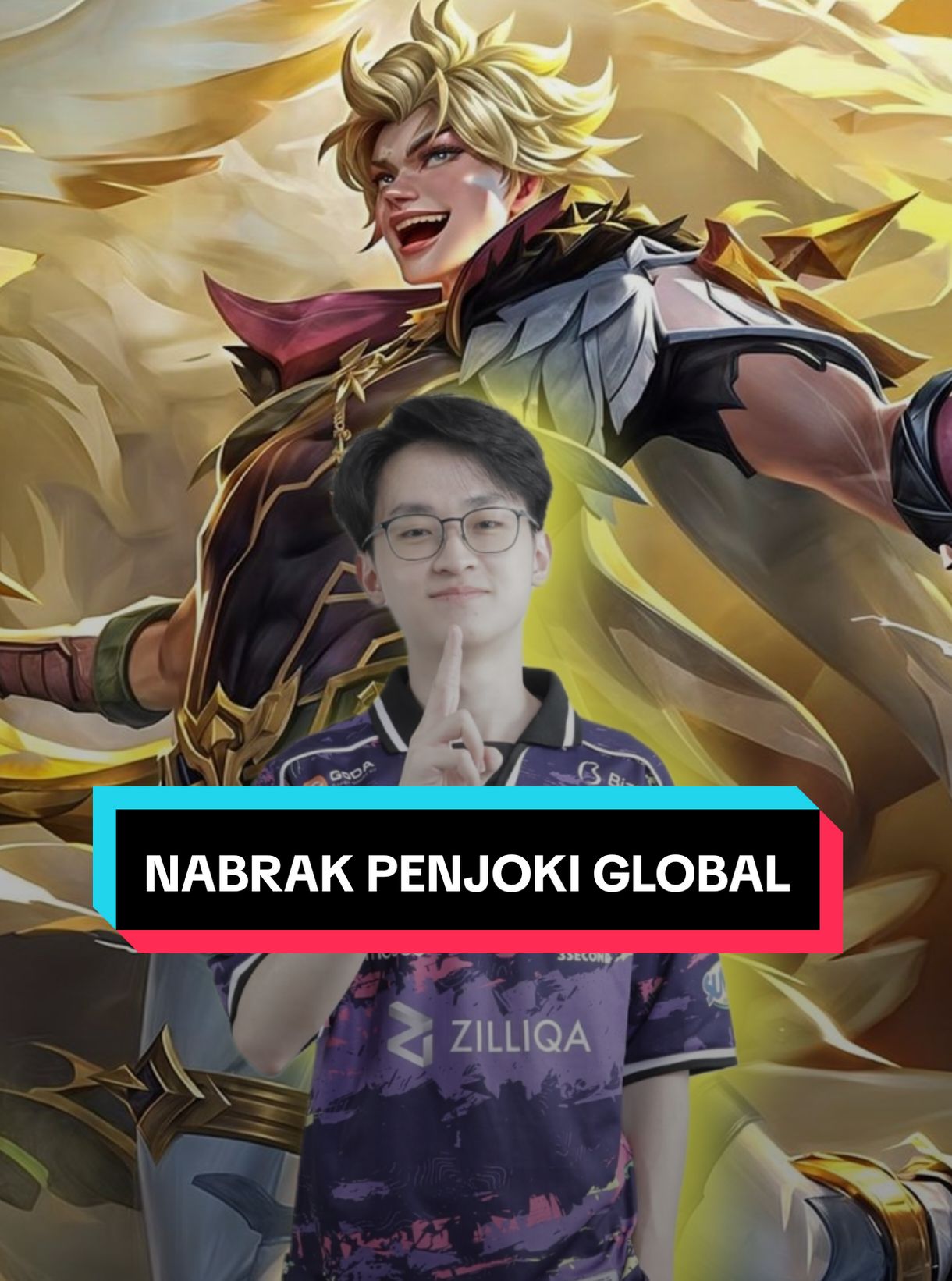 Nabrak Penjoki Top Global Malah AFK di Depan Pak AP🗿#MLBBLukas #PeerlessLight #rrqhoshi #rrqrinz #rrqsutsujin 