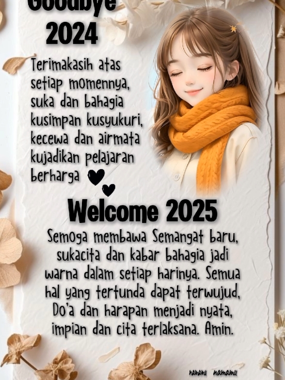 #templatecapcut #goodbye2024 #welcome2025 #quotes #statusharian 