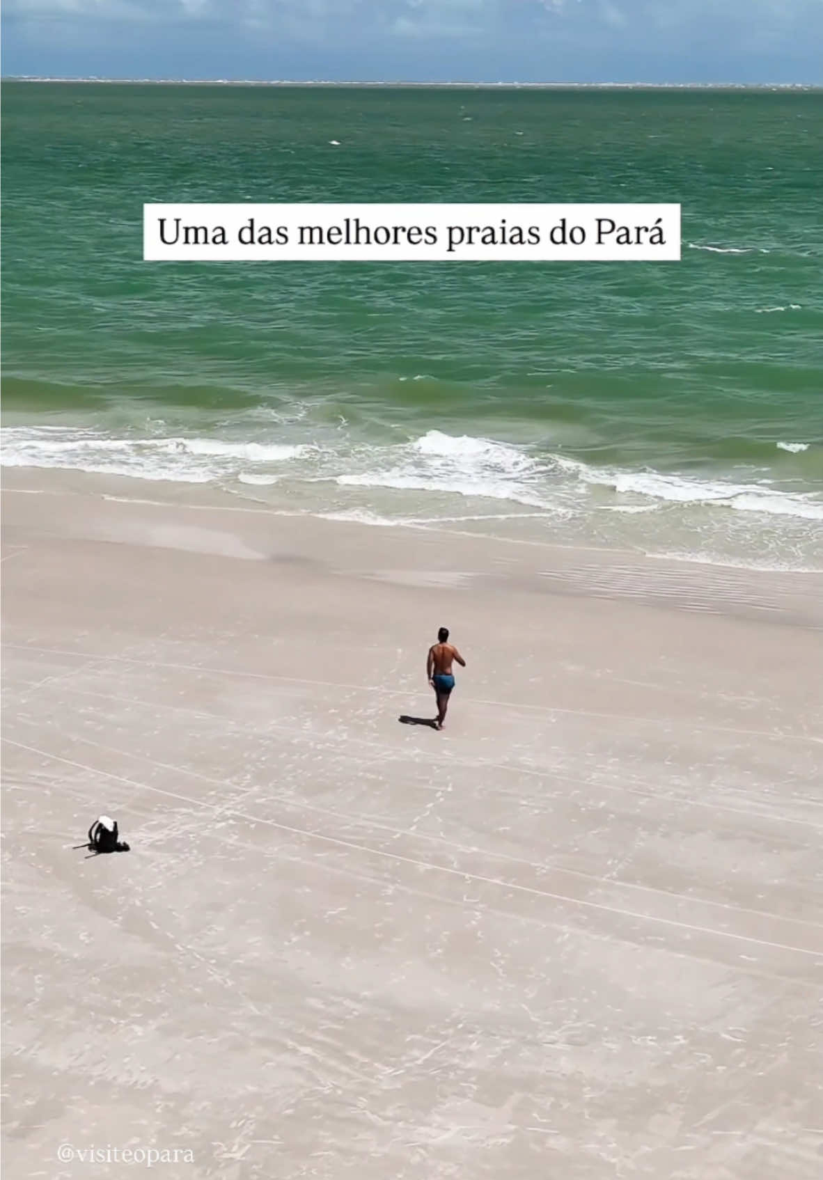 Descobre Ajuruteua, o paraíso escondido em Bragança! 🌊✨ 🌴 Imagina uma praia onde o som dos carros é substituído pelo som das ondas. 🌊 Ajuruteua é o refúgio perfeito para quem busca tranquilidade e contato direto com a natureza. Aqui, tu só vais encontrar paz, areia branca e o mar infinito! 🌅 Caminha por quilômetros de praia paradisíaca, sente o frescor da brisa e desconecta de verdade. Sem carros, sem motos, só tu e a natureza. 📌 Bora planejar a tua próxima viagem? Ajuruteua te espera de braços abertos. Marca quem vai contigo e vem conhecer esse pedacinho de paraíso no Pará! #Ajuruteua #PraiasDoPará #BragançaPará #VisiteOPará #ParaísoNaTerra #PraiaSemCarro #PazENatureza #TurismoParaense #BelezaNatural #DestinosDoPará #Mtur #Turismo #Viagem #Pará #Bragança 