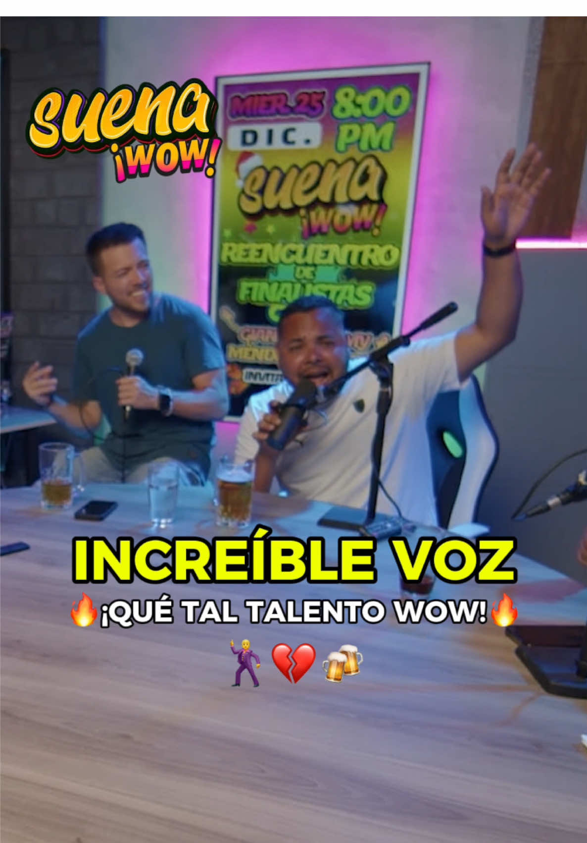 Nuestro Talento Wow @josealejandrosg sorprendió a todos con su increíble voz y forma de interpretar esta canción 🤩  #Cumbia #cumbiaperuana #suenawow #talentowow #musica #letra #fyp #podcast #streaming #unnuevoamor #entretenimiento 