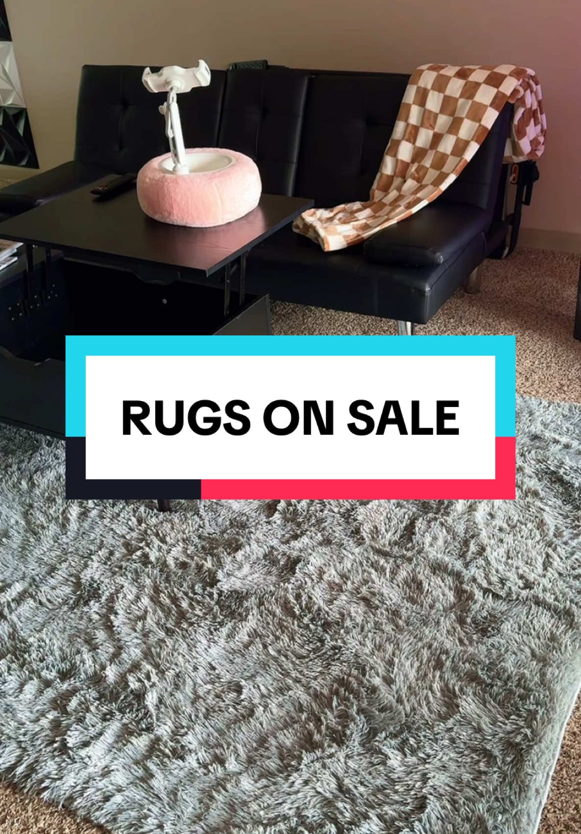 This Rug is Ultra Soft, feels great when walking barefoot on it, and it’s beautiful. There are different colors and sizes for the rugs so check them out and get yours! #rug #livingroomrug #rugs #rugtok #rugdecor #decor #livingroomdecoration #homedecorideas #rugtiktok #tiktokmademebuyit #holidaydeals #tiktokshopnewyearnewaura #yearendsale #tiktokshopyearendsale #fyp 