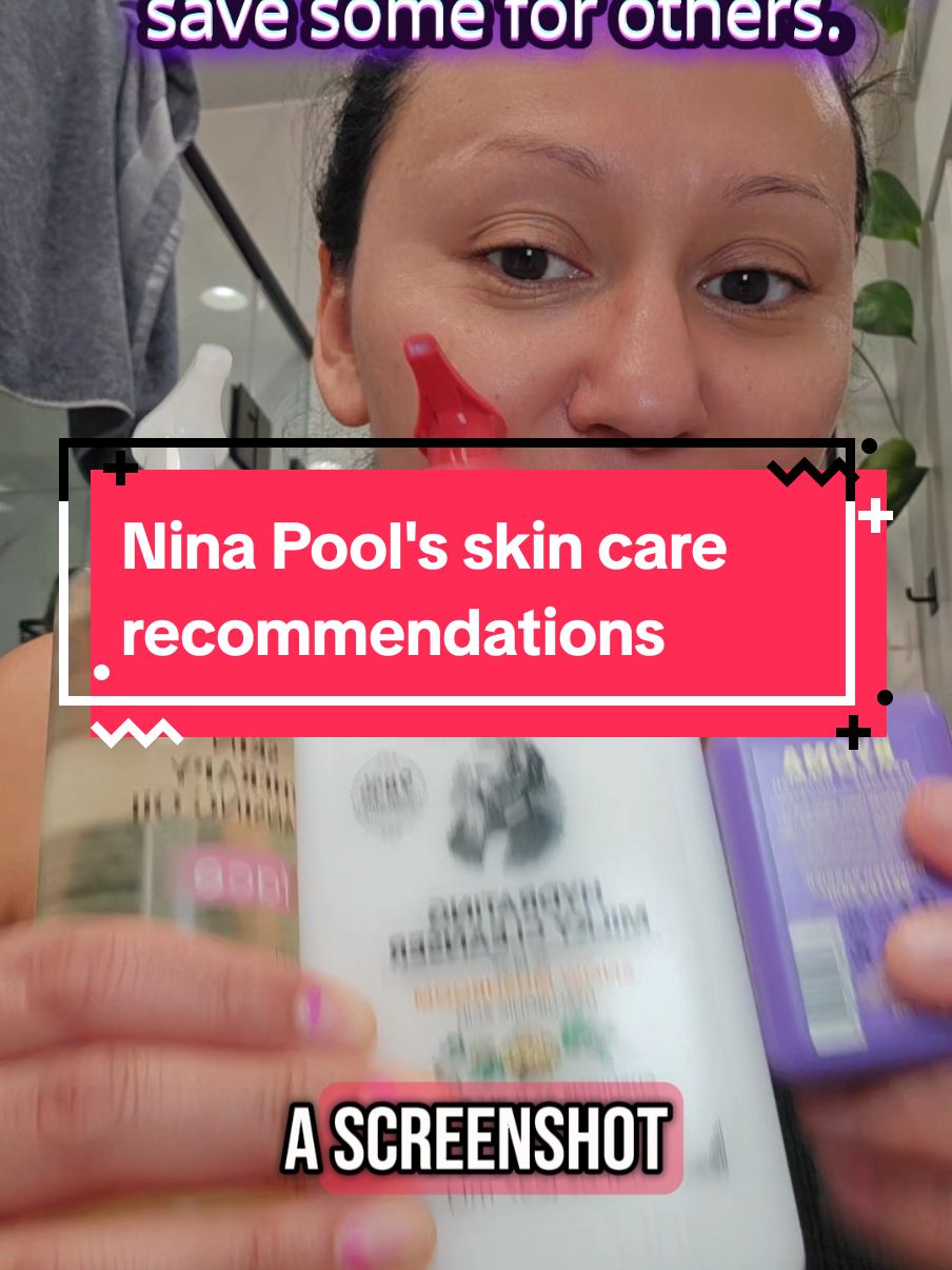 Who else follows Nina Pools skin care recommendations? #skincare  #skincareroutine  #ninapool 